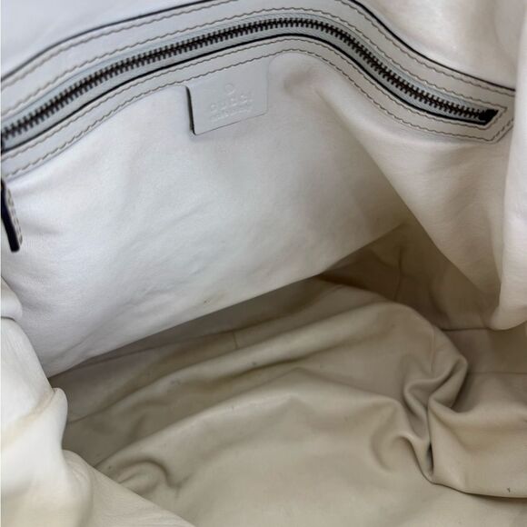 RARE Gucci Interlocking Icon Gg Exotic Python Snakeskin Large Hobo Bag - Picture 9 of 14